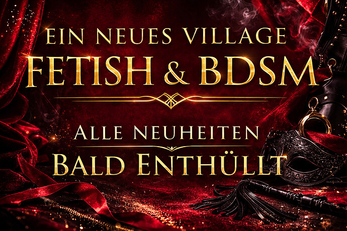 Extasia 2026 – A new village: Fetish & BDSM, all new features coming soon