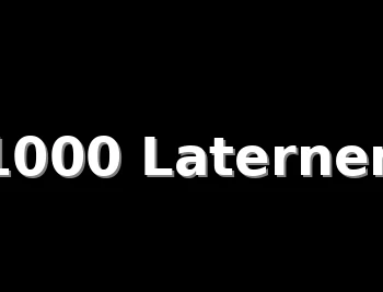 1000 Laternen